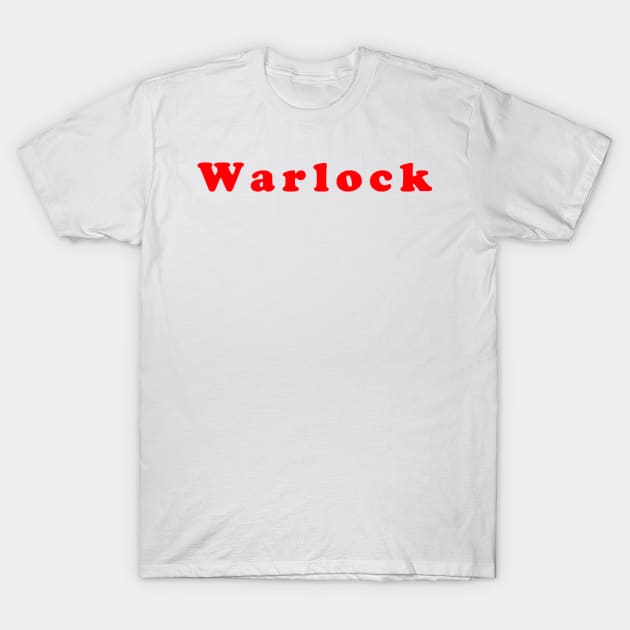 Warlock T-Shirt by NovaOven